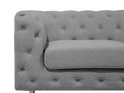 Sofa 2 personers VISSLAND Lysegrå