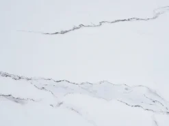 Sofabord BERNIE Hærdet glas Hvid marmor