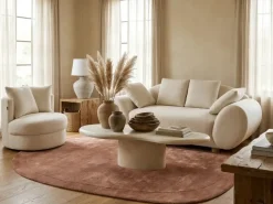 Sofabord CONZA 57 cm 120 cm Beige