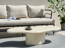 Sofabord CONZA 57 cm 120 cm Beige