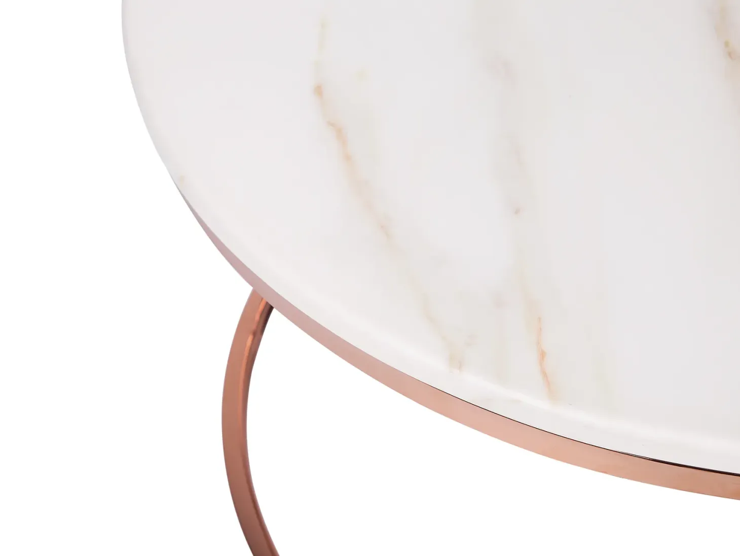 Sofabord CORAL Rosa guld
