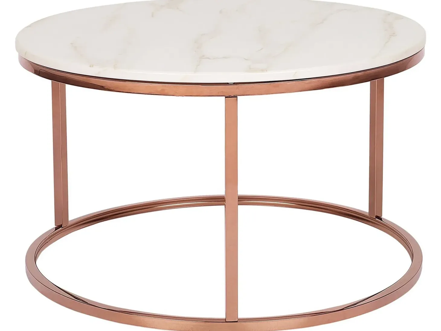 Sofabord CORAL Rosa guld
