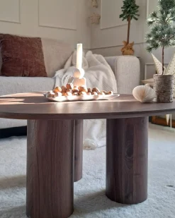 Sofabord DACOMA Mørkebrun