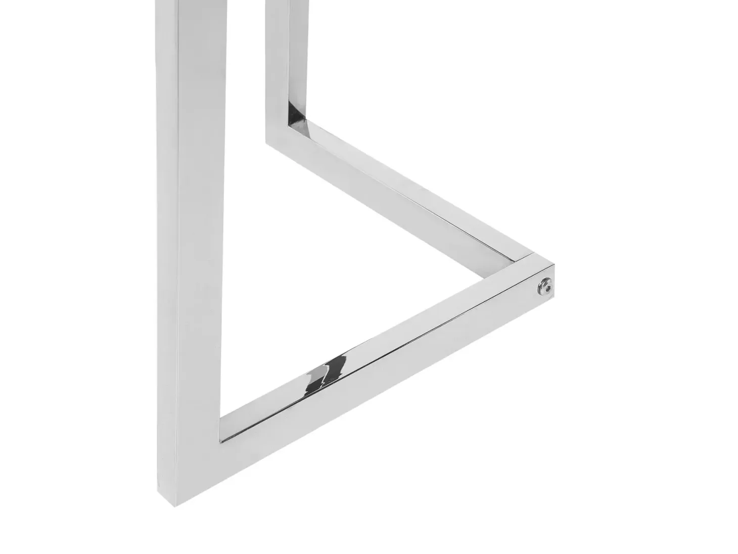 Sofabord FRESNO Glas Sølv