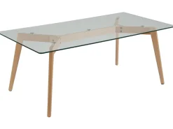 Sofabord HUDSON Glas Transparent
