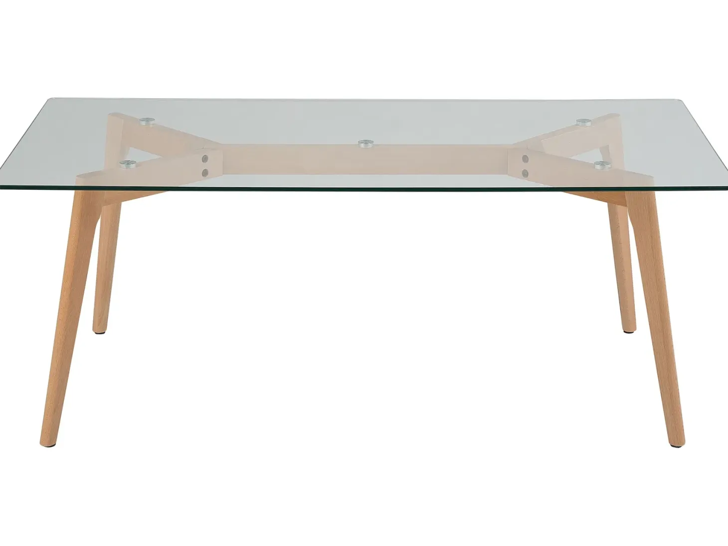 Sofabord HUDSON Glas Transparent