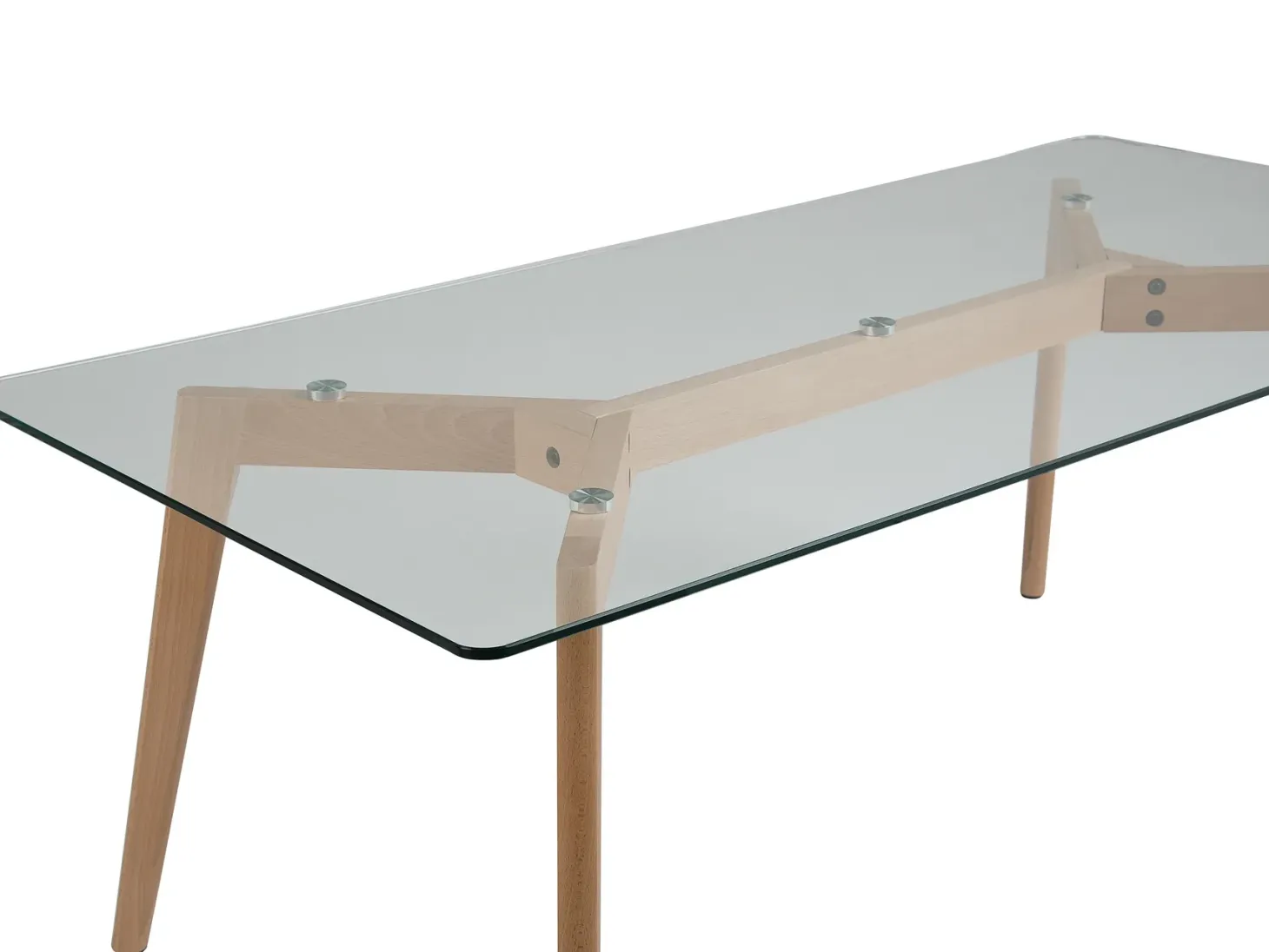 Sofabord HUDSON Glas Transparent