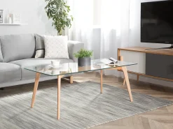 Sofabord HUDSON Glas Transparent