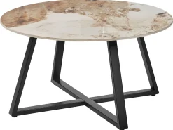 Sofabord IVINS Keramik Hvid marmor
