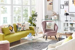 Sofabord KENDALL Hærdet glas Transparent