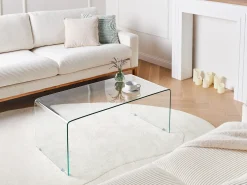 Sofabord KENDALL Hærdet glas Transparent