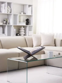 Sofabord KENDALL Hærdet glas Transparent