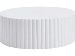 Sofabord POZZA 117 cm 117 cm Hvid
