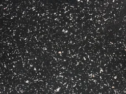 Sofabord POZZA II 106 cm 106 cm Terrazzo effekt Sort terrazzo