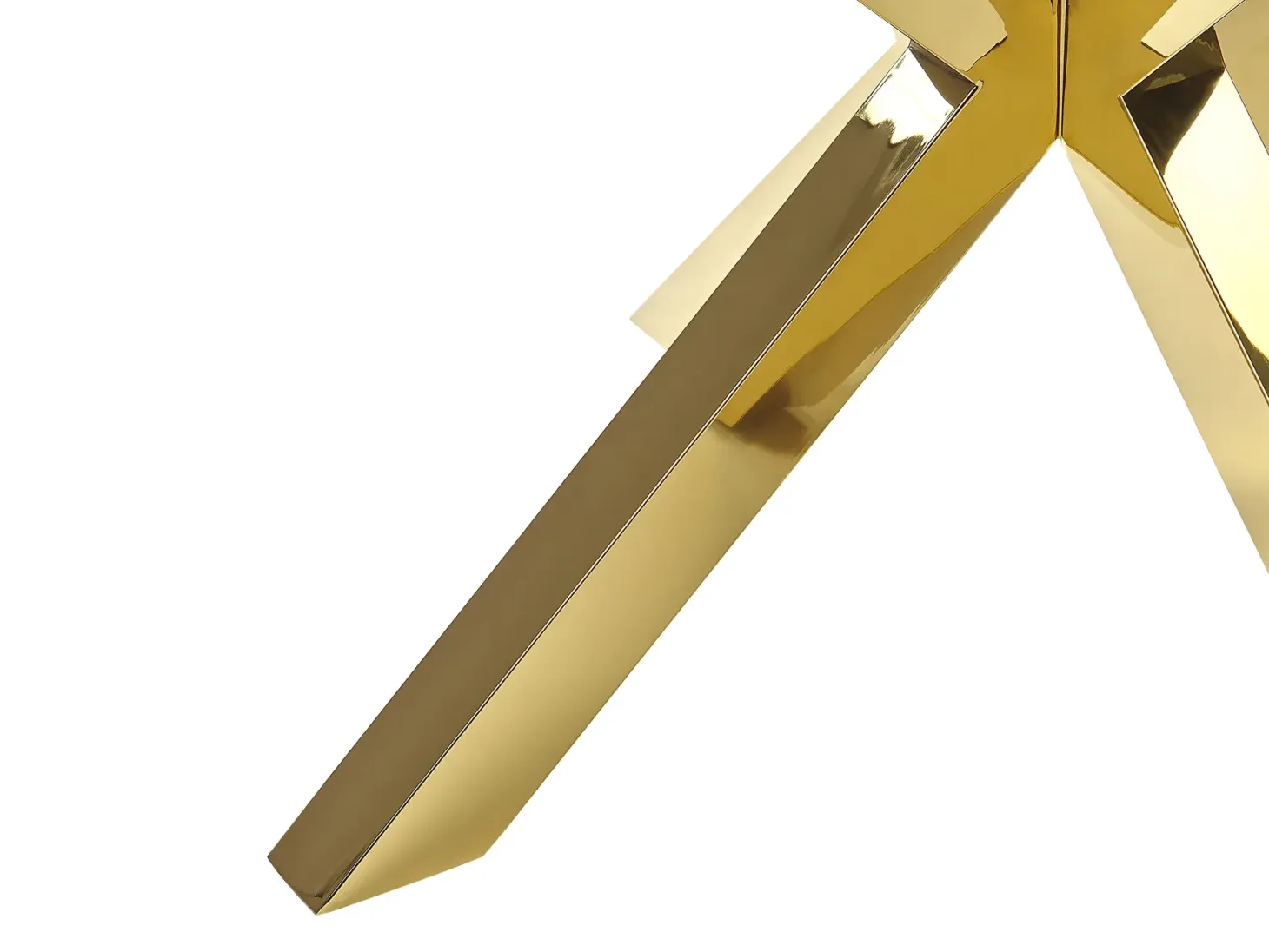Sofabord STARLIGHT Hærdet glas Guld