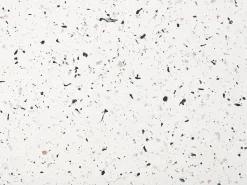 Sofabord TREZZO 90 cm 90 cm Terrazzo effekt Hvid terrazzo
