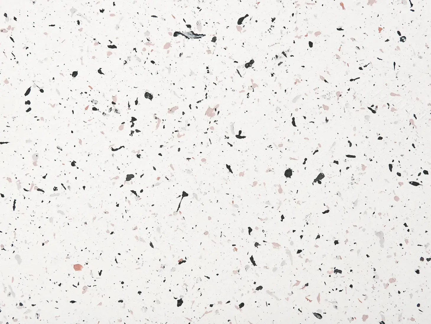 Sofabord TREZZO 90 cm 90 cm Terrazzo effekt Hvid terrazzo