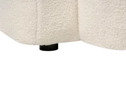 Sofa 3 personers AFOSS Boucle Cremehvid