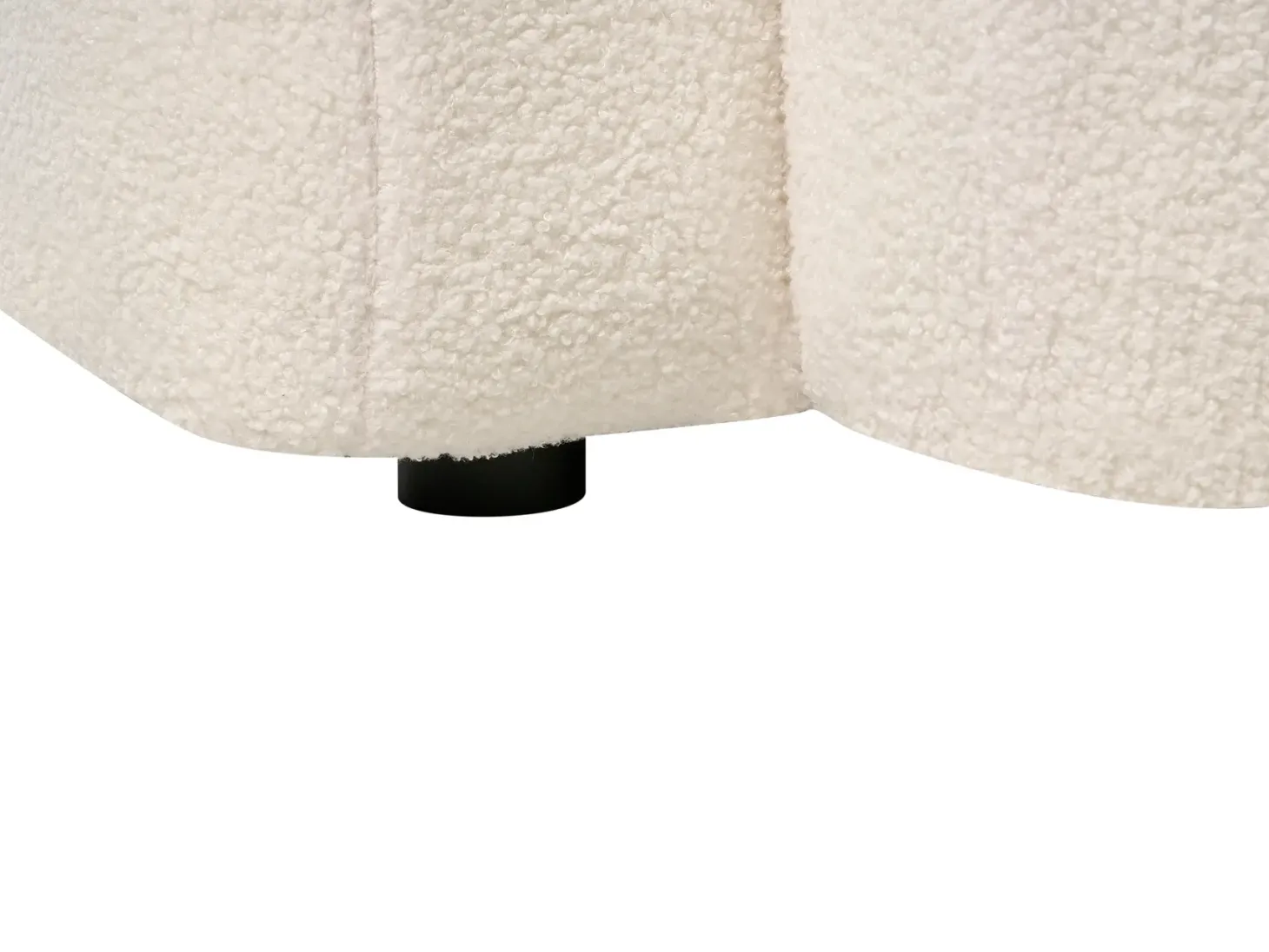 Sofa 3 personers AFOSS Boucle Cremehvid