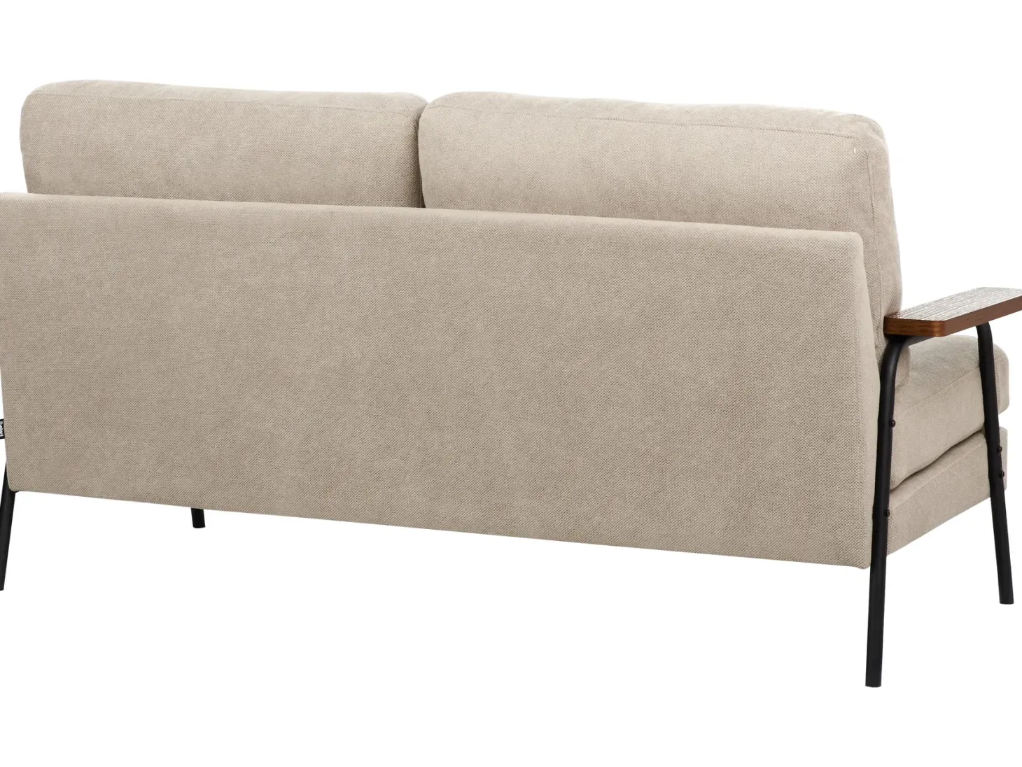 Sofa 3 personers AKRANES Brungrå