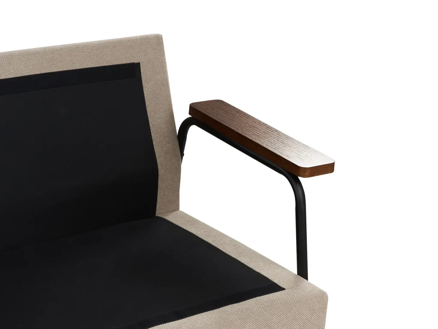 Sofa 3 personers AKRANES Brungrå