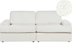Sofa 3 personers ALLA Boucle Cremehvid