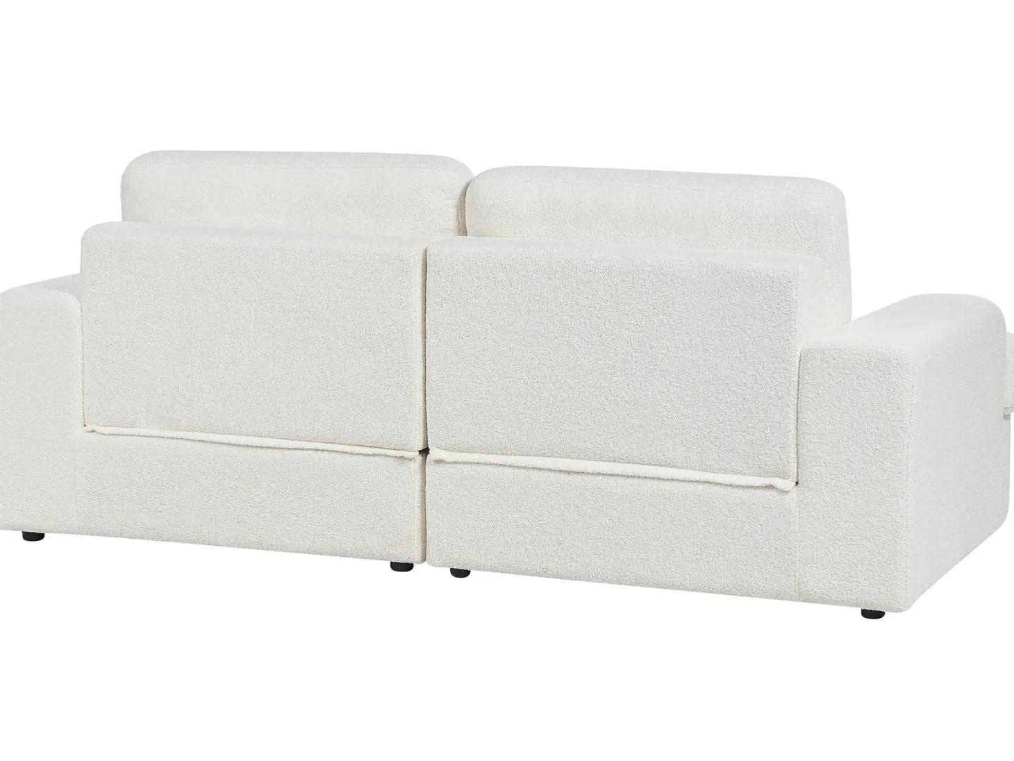 Sofa 3 personers ALLA Boucle Cremehvid