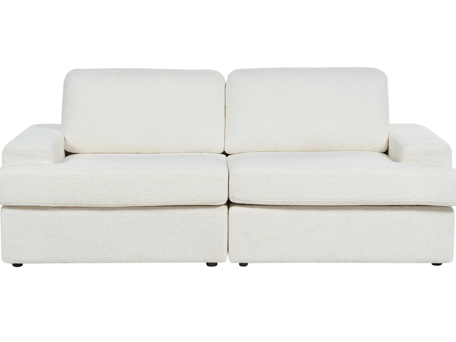 Sofa 3 personers ALLA Boucle Cremehvid