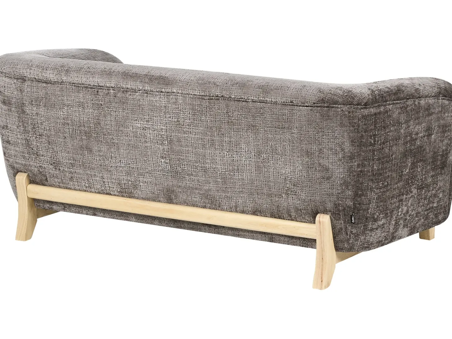 Sofa 2 personers ALNOR Chenille Brun