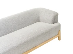 Sofa 3 personers ALNOR Lysegrå