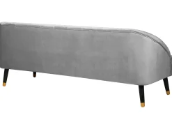 Sofa 3 personers ALSVAG Velour Lysegrå
