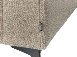 Sofa 3 personers ANGE Boucle Brungrå