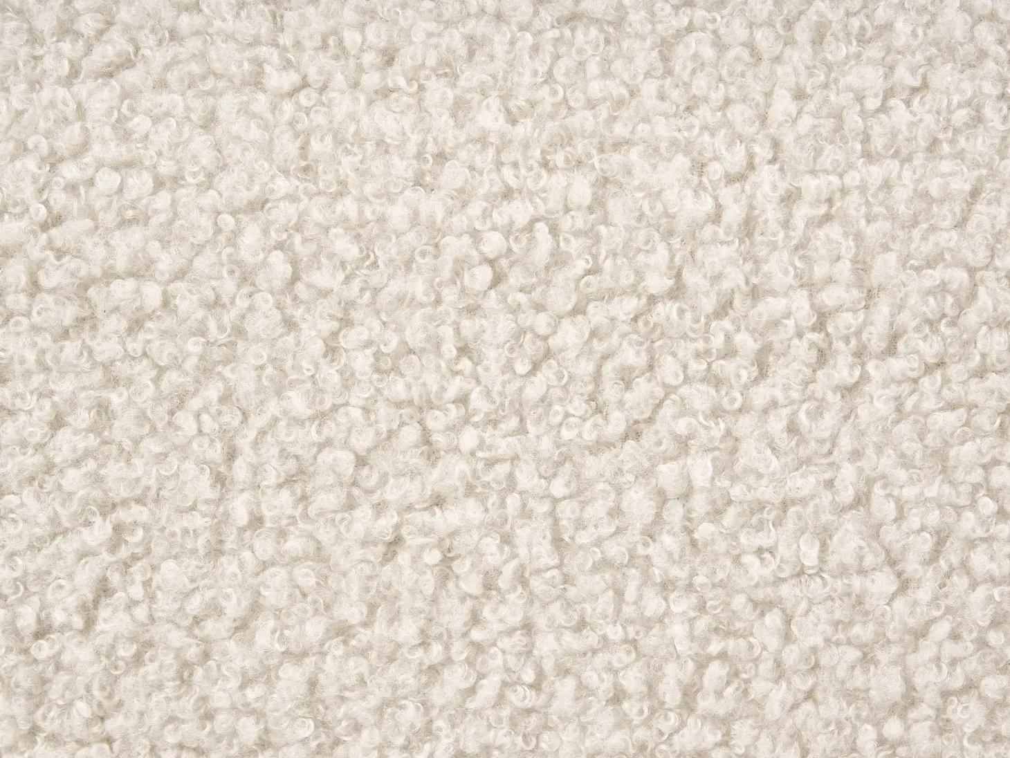 Sofa 2 personers ARTUNA Boucle Cremehvid