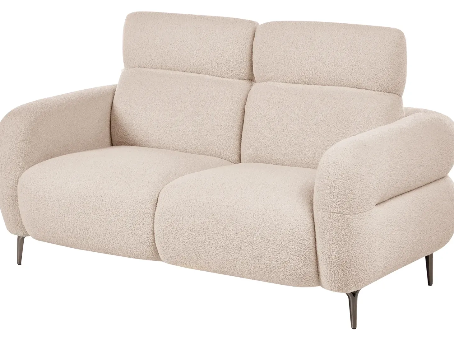 Sofa 2 personers ARTUNA Boucle Beige