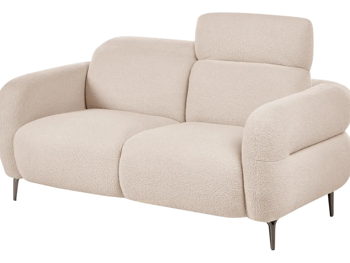 Sofa 2 personers ARTUNA Boucle Beige