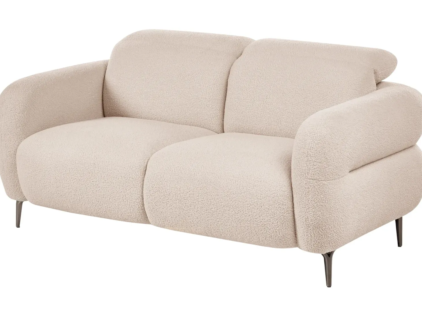Sofa 2 personers ARTUNA Boucle Beige