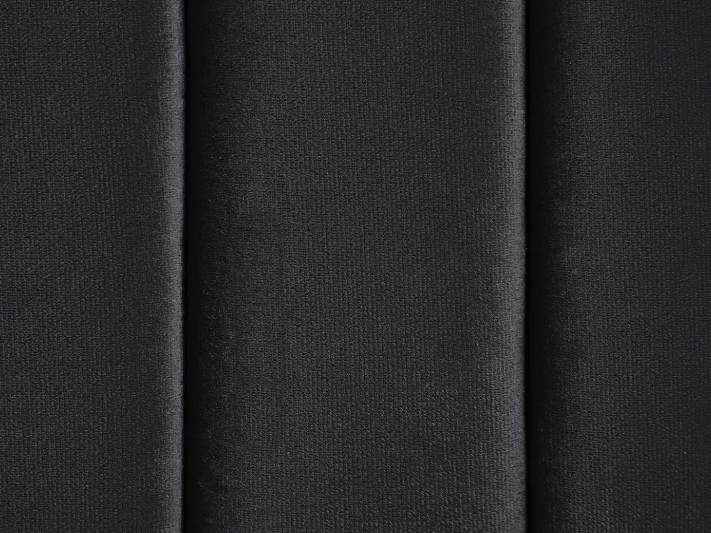 Sofa 3 personers ARVIKA Velour Sort