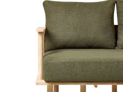 Sofa 2 personers ASKER Boucle Mørkegrøn