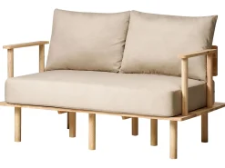 Sofa 2 personers ASKER Sand Beige