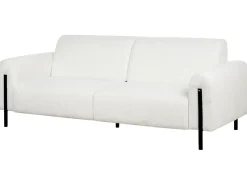 Sofa 3 personers ASKIM Boucle Hvid