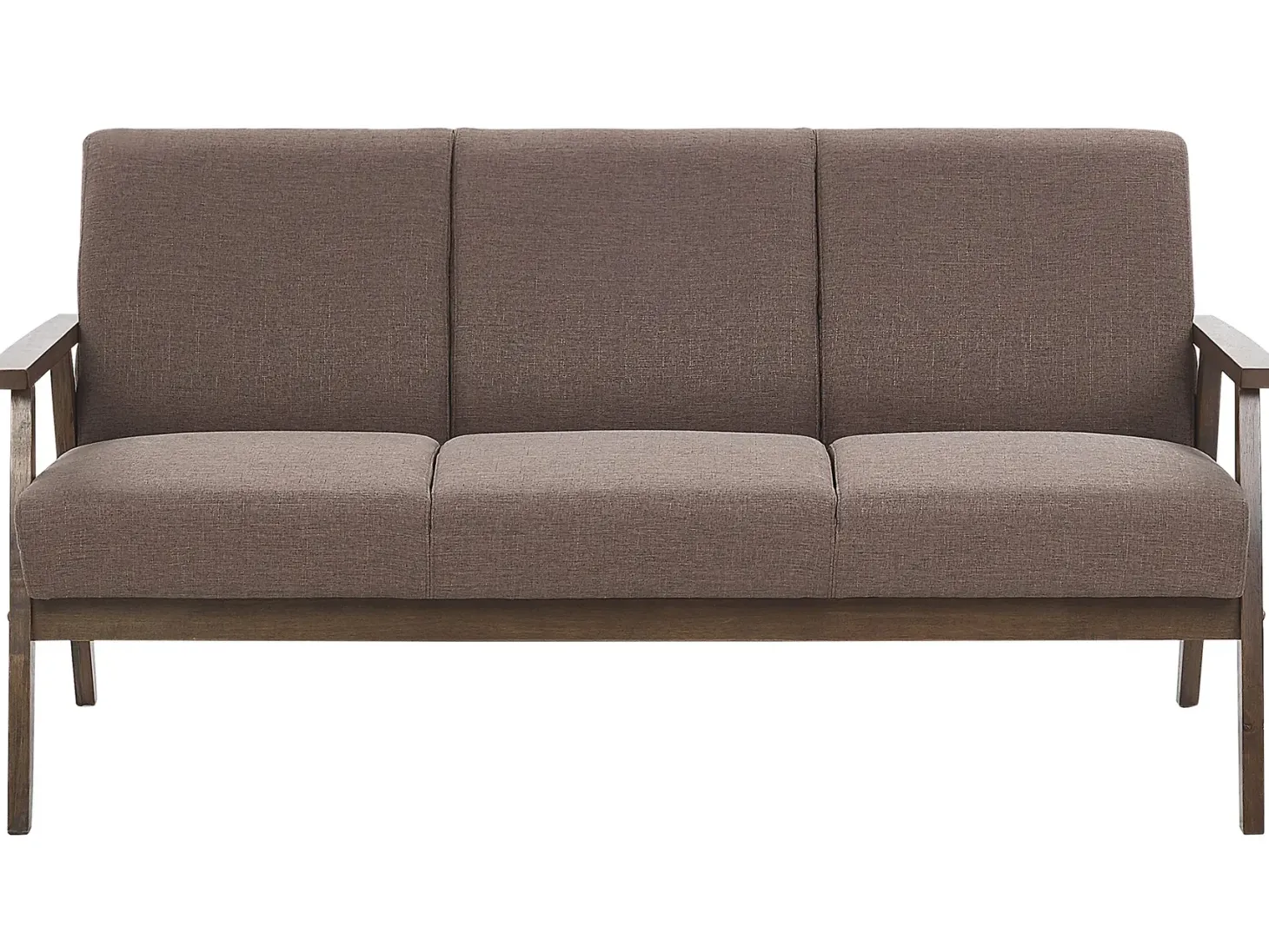Sofa 3 personers ASNES Brun