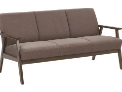 Sofa 3 personers ASNES Brun