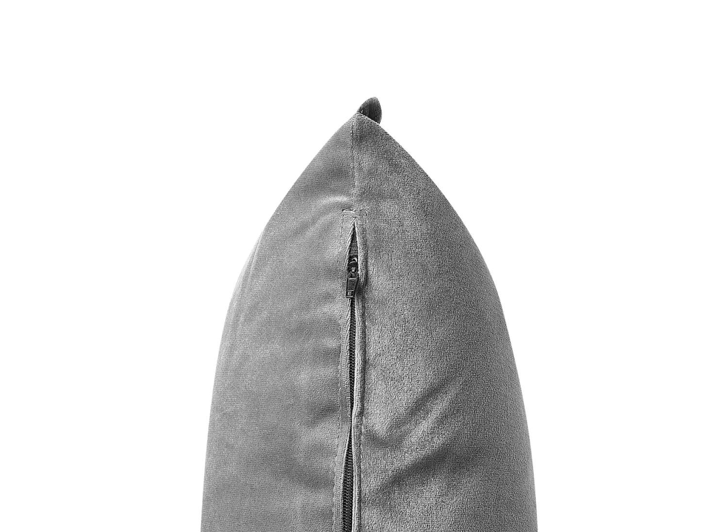 Sofa 4 personers AURE Velour Lysegrå