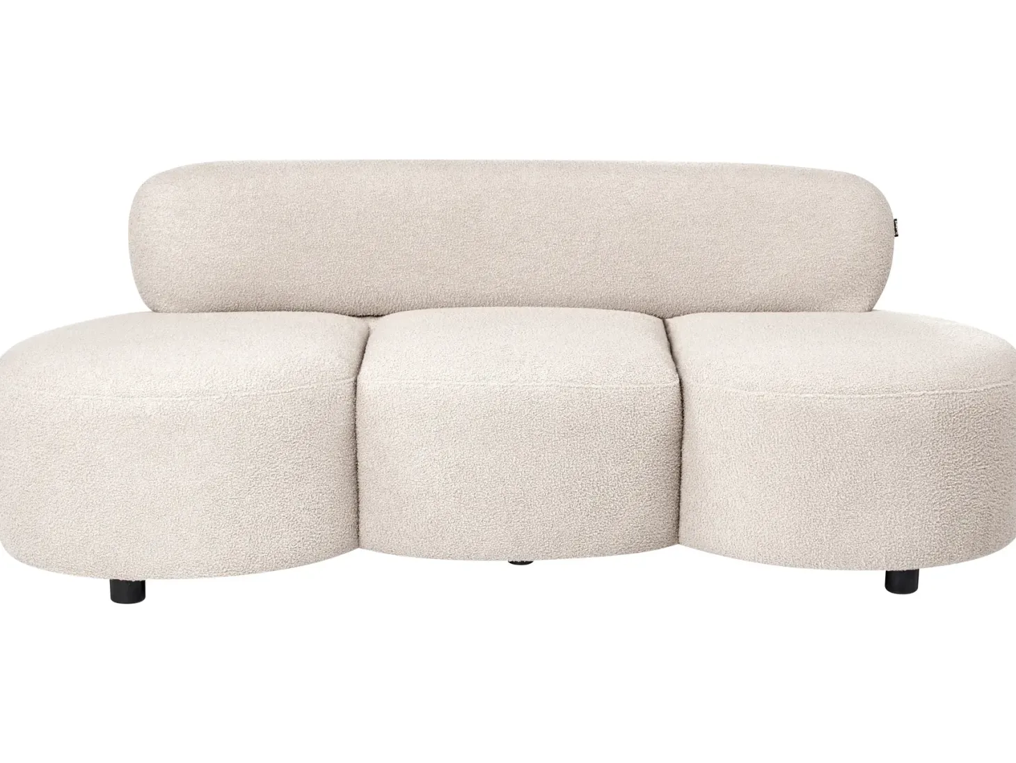 Sofa 3 personers BLAVAND Boucle Beige
