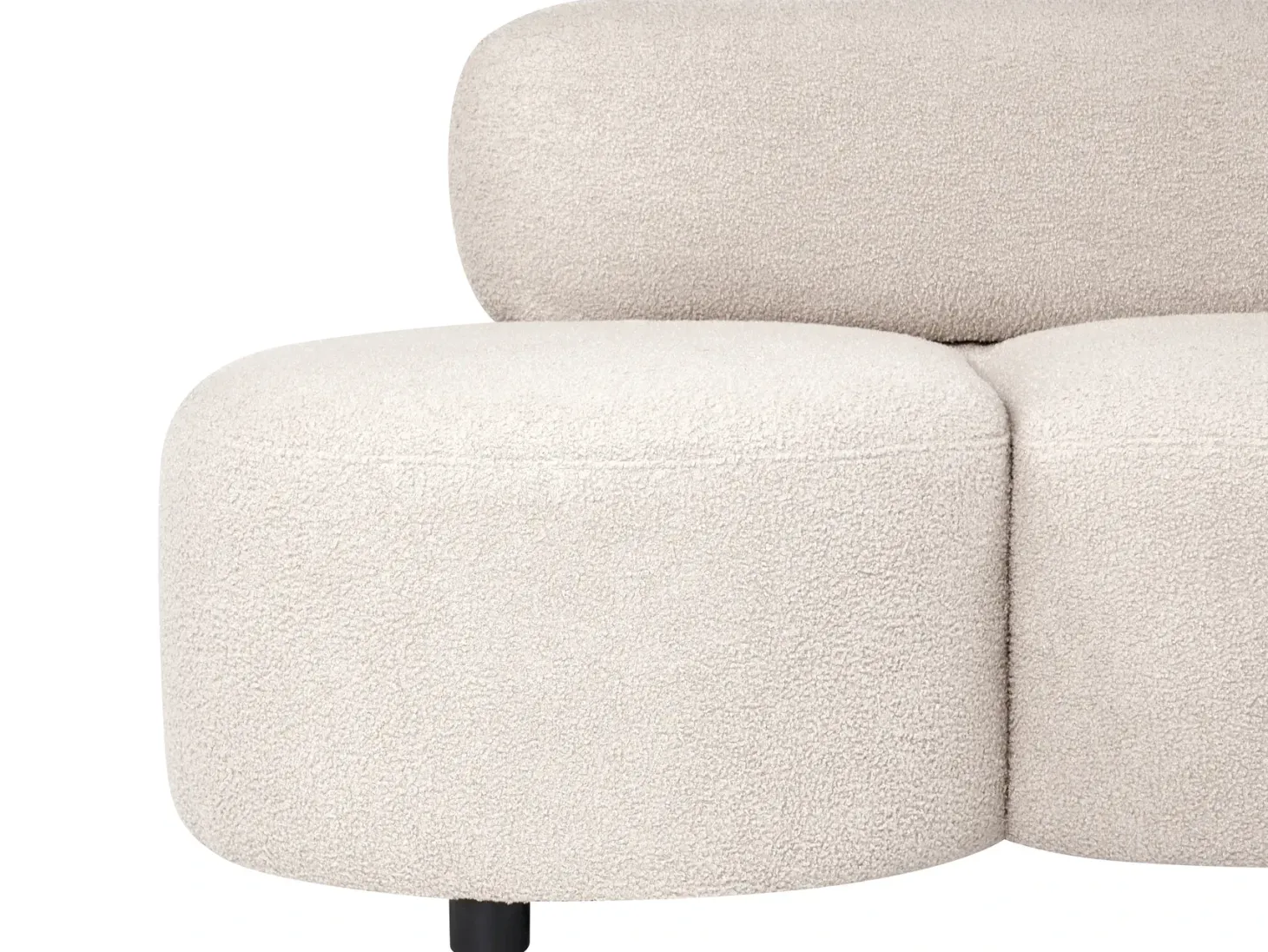 Sofa 3 personers BLAVAND Boucle Beige