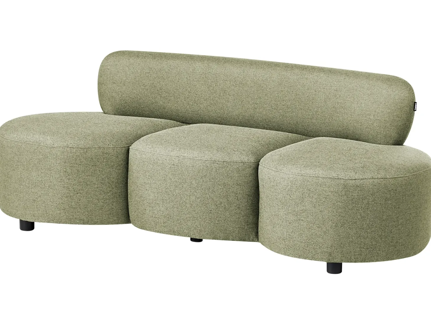 Sofa 3 personers BLAVAND Olivengrøn