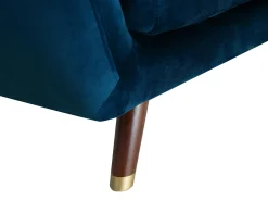 Sofa 3 personers BODO Velour Navy Blå