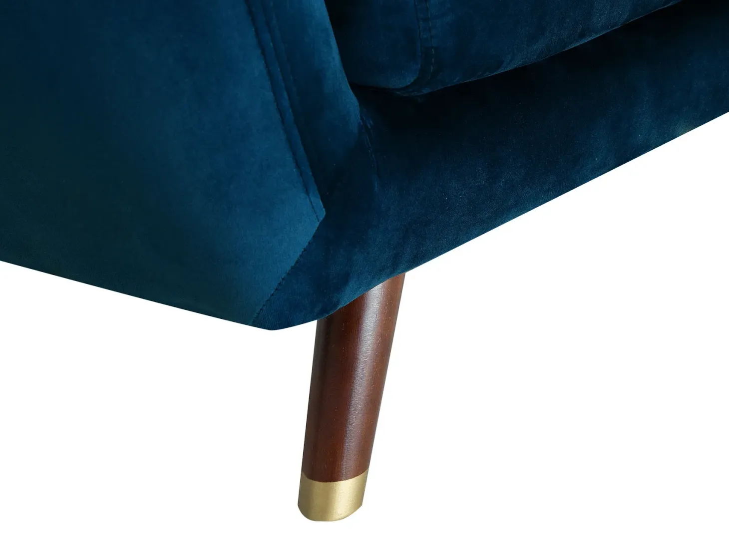 Sofa 3 personers BODO Velour Navy Blå