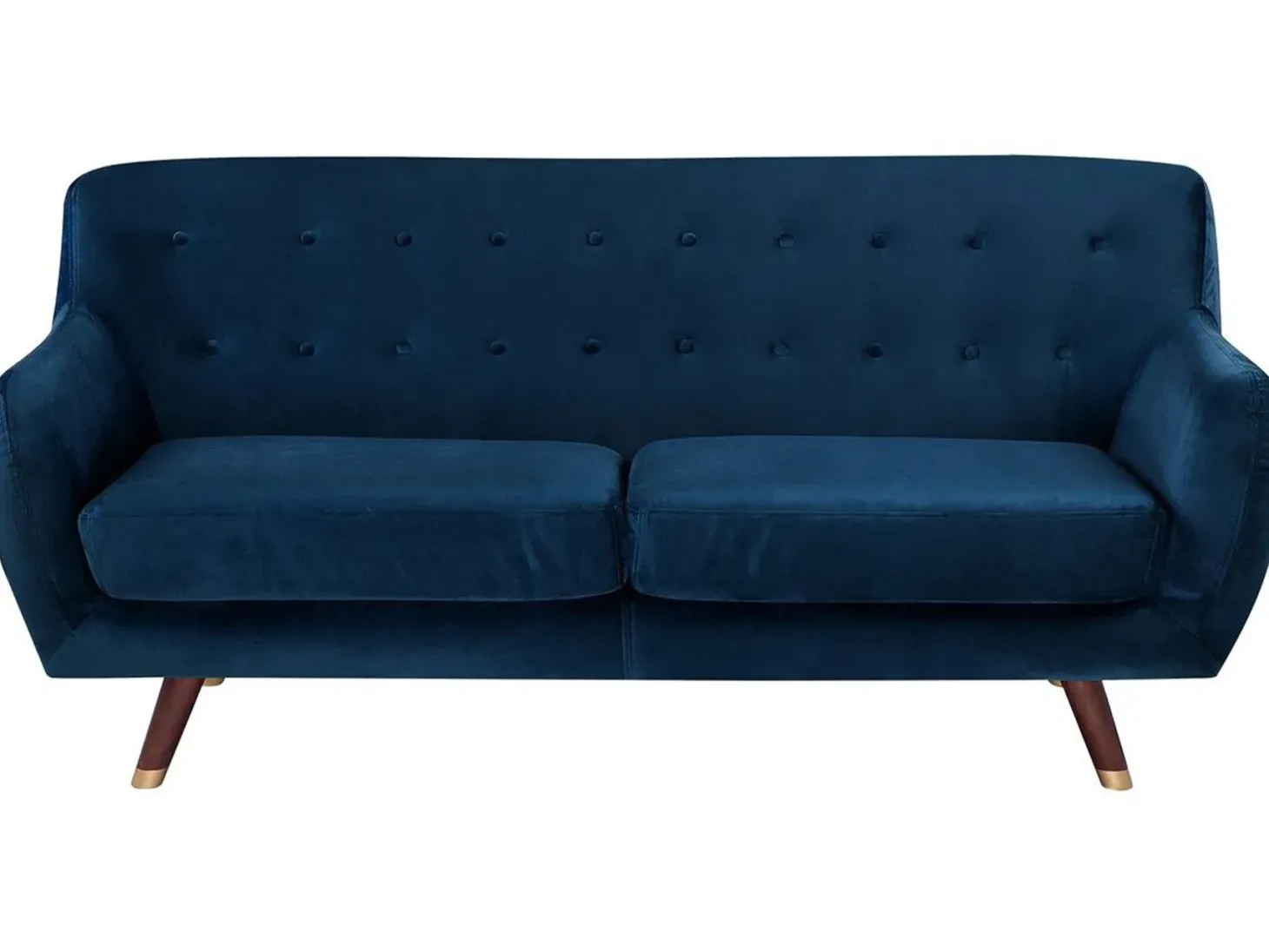 Sofa 3 personers BODO Velour Navy Blå