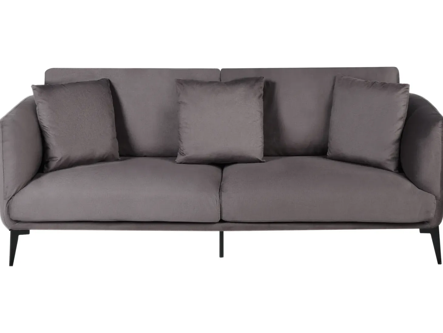 Sofa 3 personers BODUM Velour Brungrå